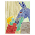 "Besties" Folded Greeting Card