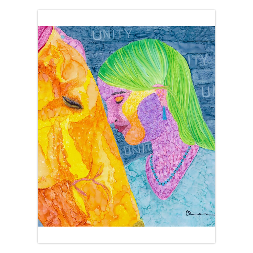 "Unity" Folded Greeting Card