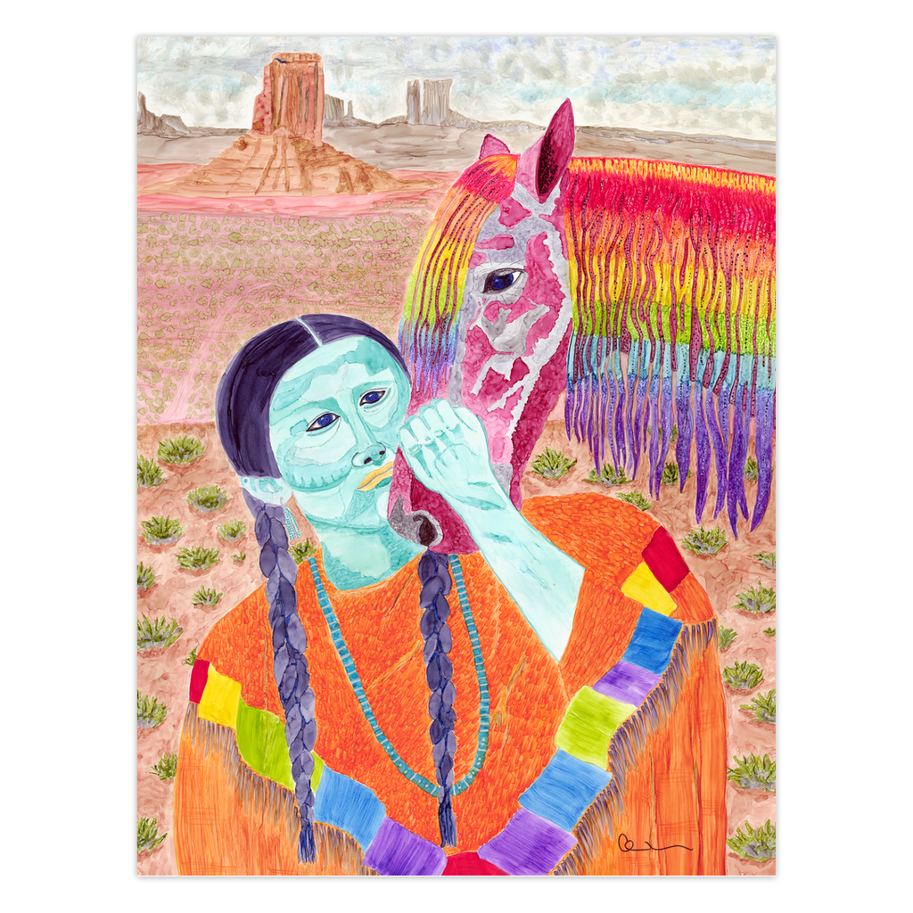 "We Are One" Folded Greeting Card