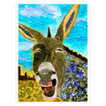 "Last Laugh" Folded Greeting Card