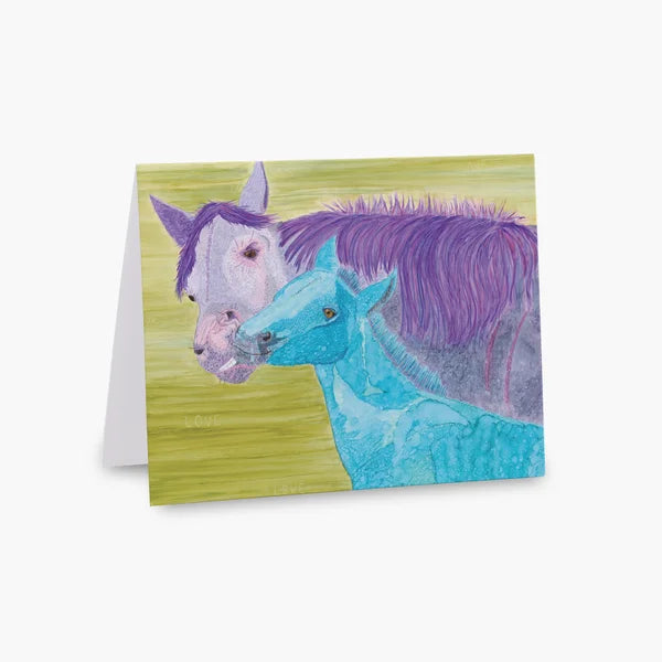 "A Mothers Love" Folded Greeting Card