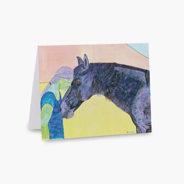 "Ageless" Folded Greeting Card