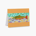 "Brook Trout" Folded Greeting Card