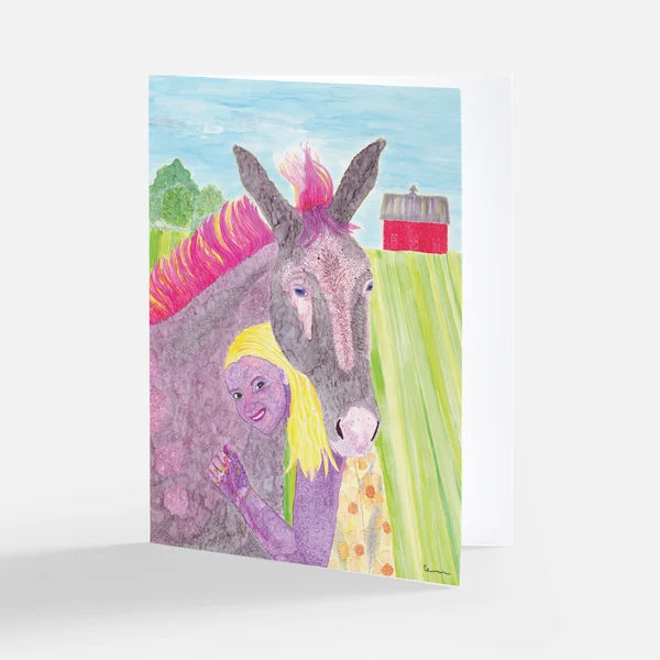 "I Choose To Be Happy" Folded Greeting Card