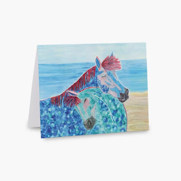 "Life's a Beach" Folded Greeting Card