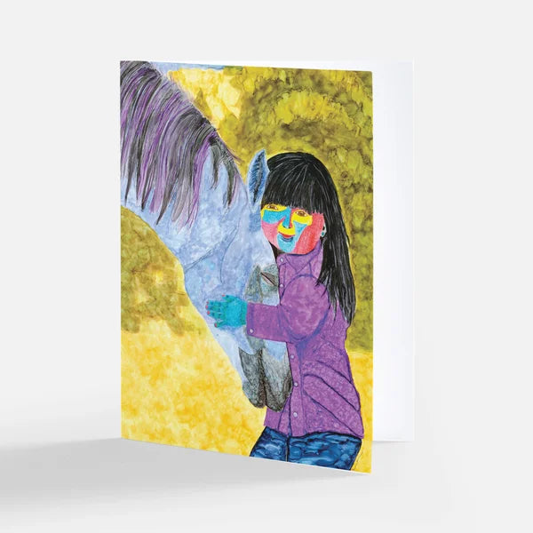 "Soul Mates" Folded Greeting Card