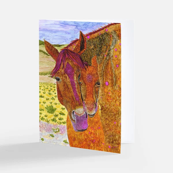 "Unconditional" Folded Greeting Card