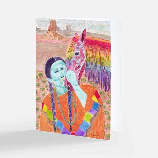 "We Are One" Folded Greeting Card